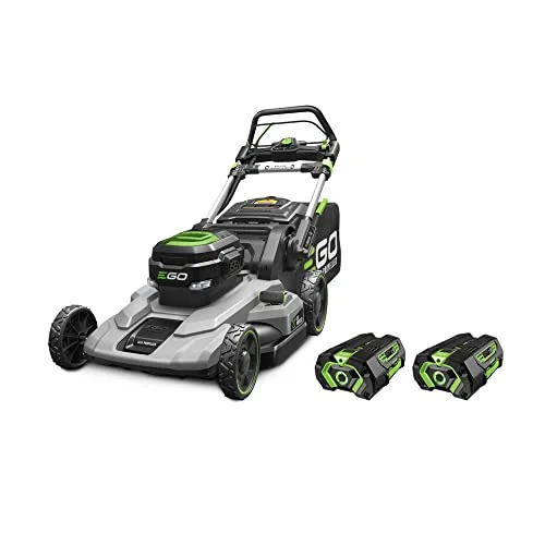 21″56V Lithium- Ion Cordless Self- Propelled Lawn Mower, 2×4.0Ah Batteries Rapid Charger