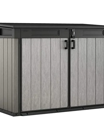 Keter 6 x 3 Oakland Grande Store Heavy Duty Plastic Shed – Grey