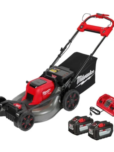 M18 Brushless Cordless 21 In. Walk Behind Dual Battery Self- Propelled Mower W/(2) 12.0Ah Battery And…